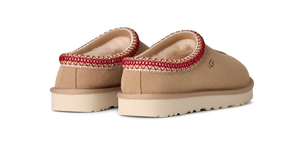 UGG W Tasman II 1174470 Sand/Dark Cherry - Boutique du Cordonnier