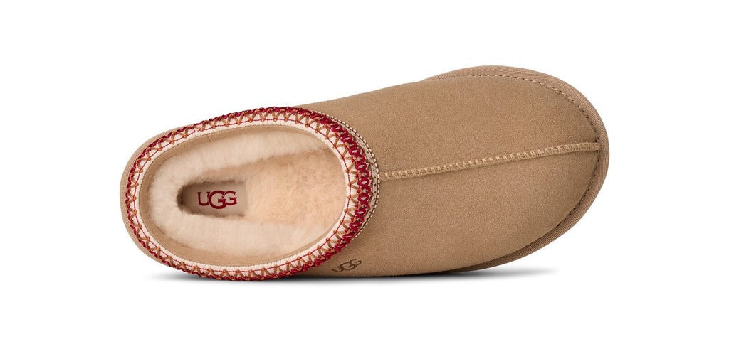 UGG W Tasman II 1174470 Sand/Dark Cherry - Boutique du Cordonnier