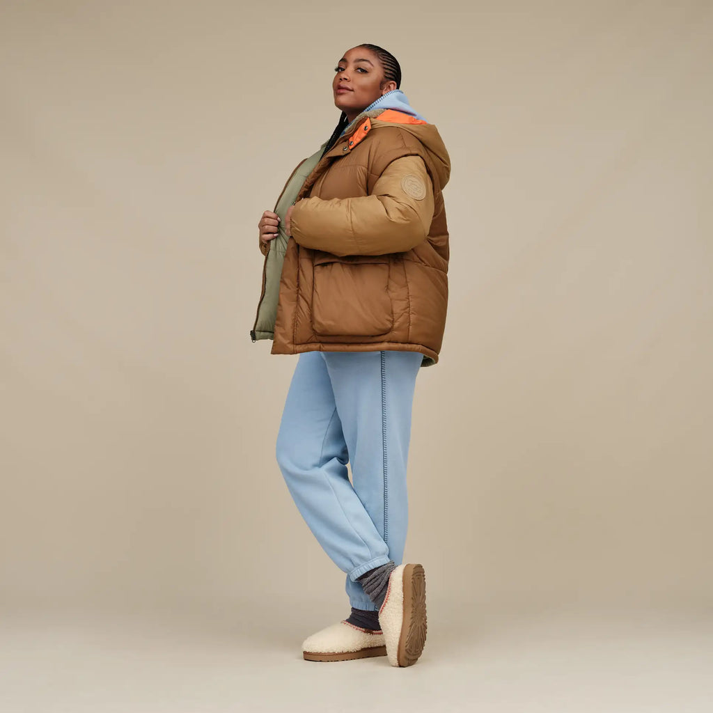 UGG W Tasman Maxi Curly 1158356 Natural - Boutique du Cordonnier