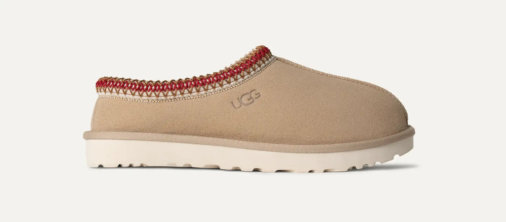 UGG W Tasman 5955 Sand/Dark Cherry - Boutique du Cordonnier
