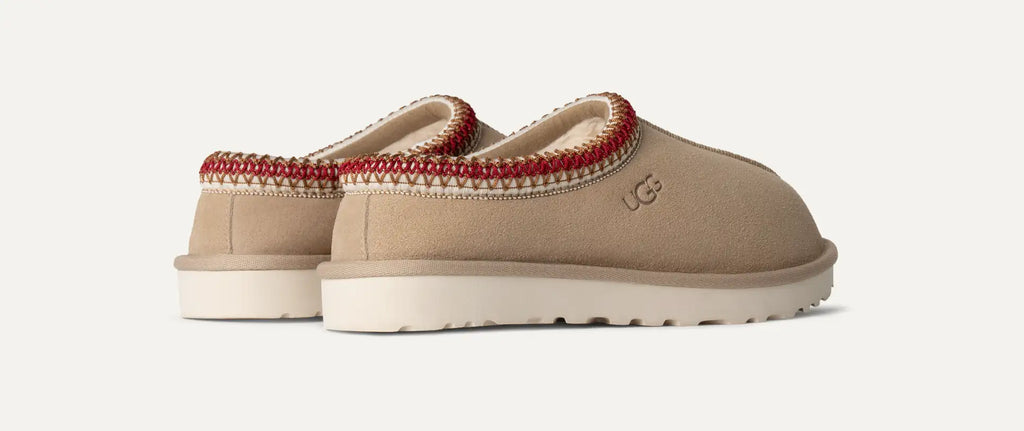 UGG W Tasman 5955 Sand/Dark Cherry - Boutique du Cordonnier