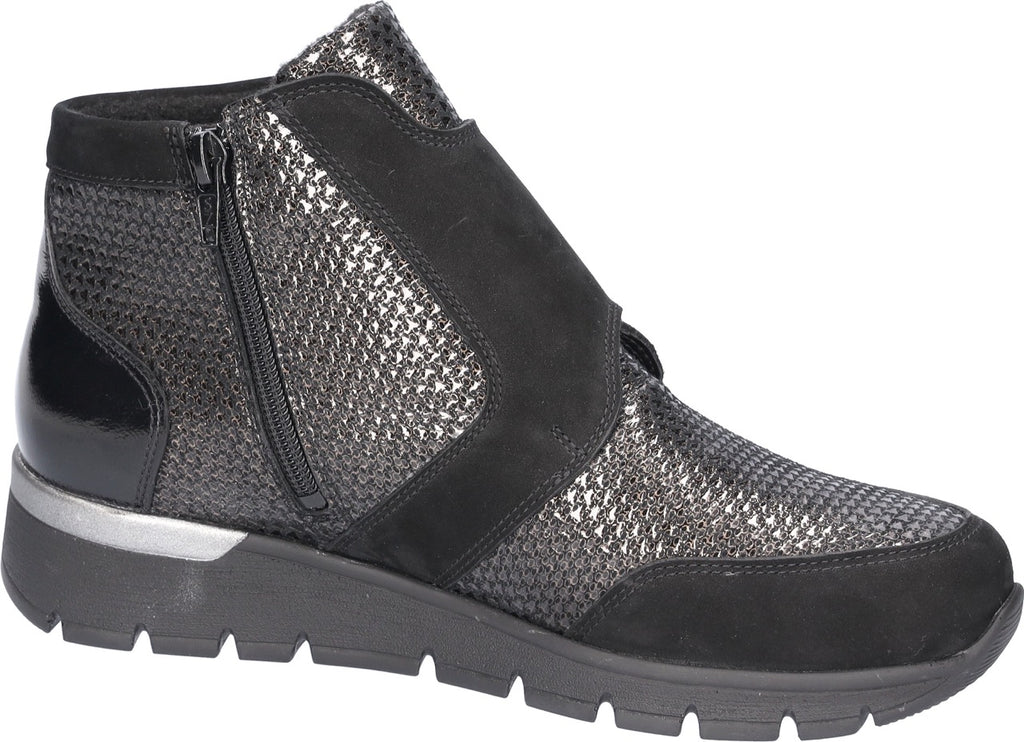 Waldlaufer K-Ramona 626803-301-001 Schwarz - Boutique du Cordonnier