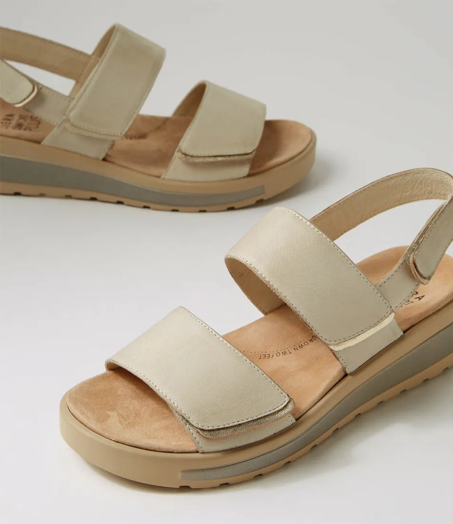 ZIERA GARLIN W ZR1079KRG Almond-Pale Gold - Boutique du Cordonnier