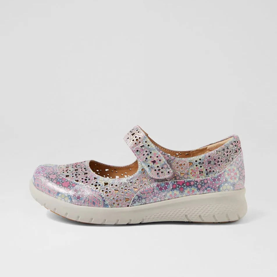 ZIERA SANELLE XF ZR10971-P56 Pink Multi - Boutique du Cordonnier