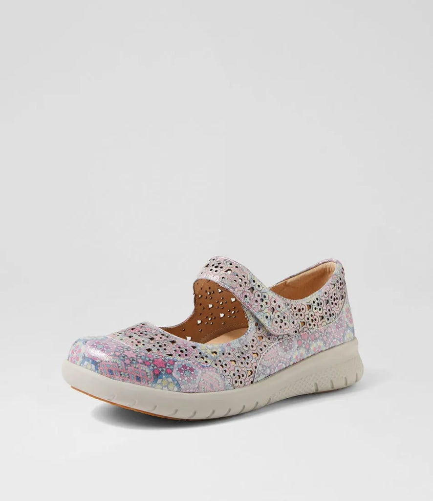 ZIERA SANELLE XF ZR10971-P56 Pink Multi - Boutique du Cordonnier