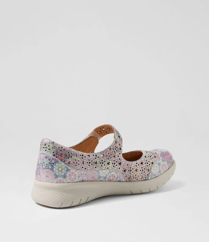 ZIERA SANELLE XF ZR10971-P56 Pink Multi - Boutique du Cordonnier