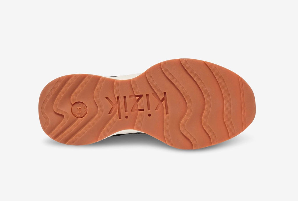 kizik Monaco MMON2504 White/Black  - Boutique du Cordonnier