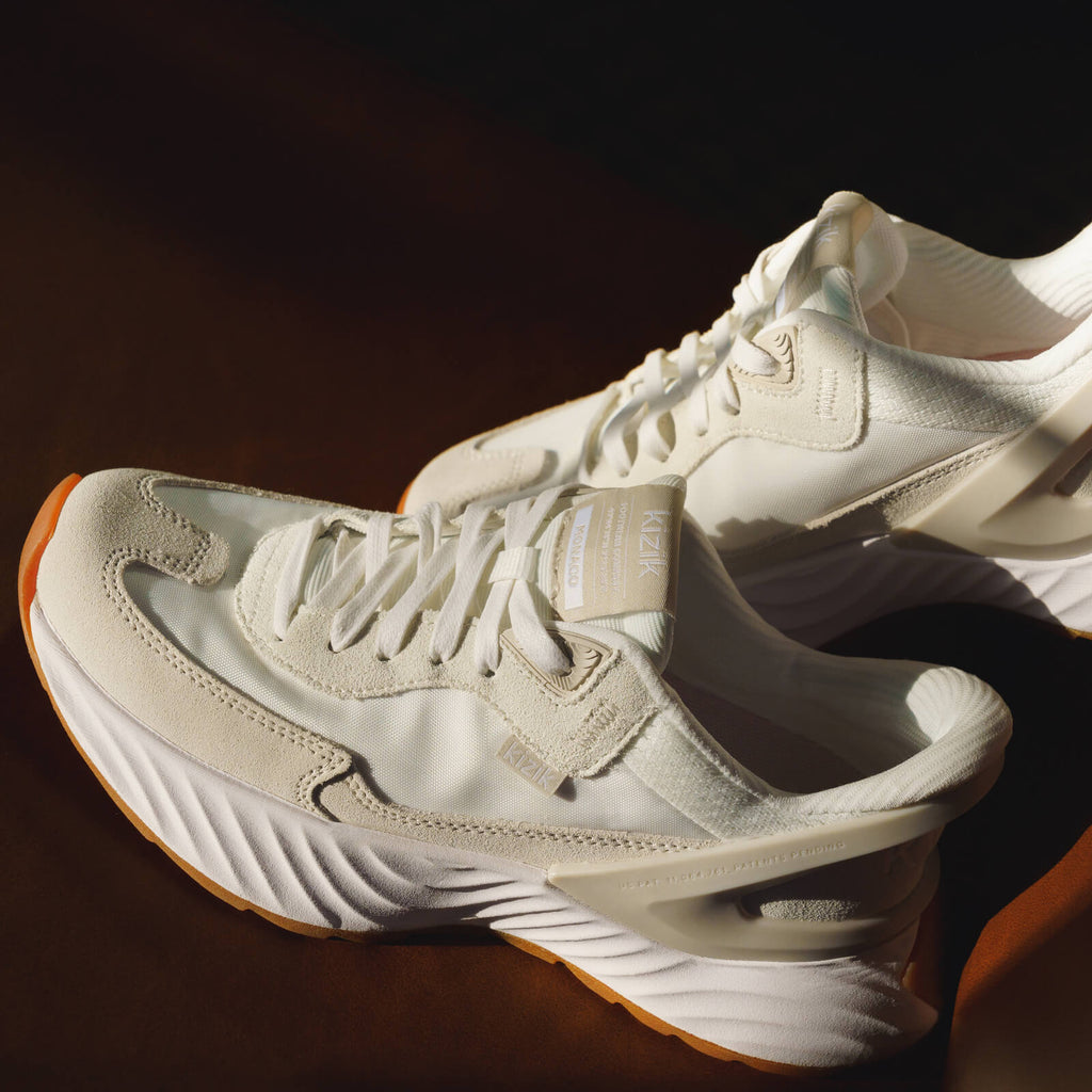 kizik Monaco WMON2501 White/Moonbeam - Boutique du Cordonnier