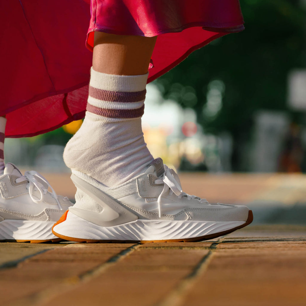 kizik Monaco WMON2501 White/Moonbeam - Boutique du Cordonnier