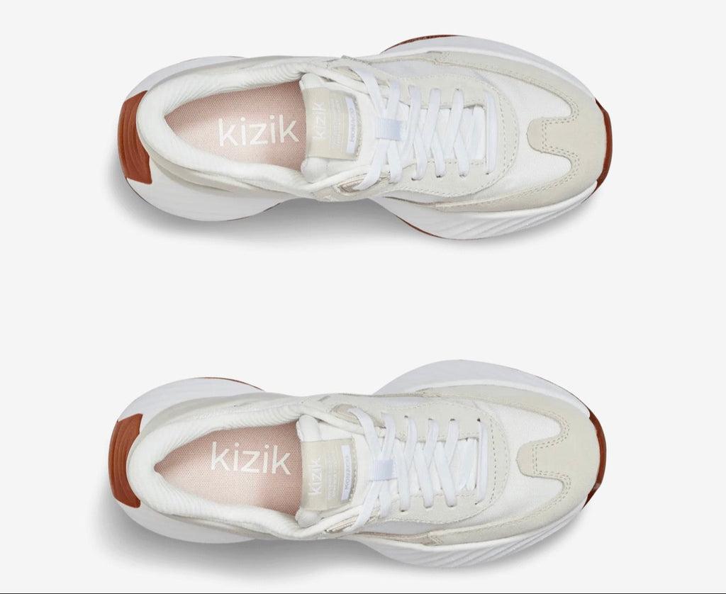 kizik Monaco WMON2501 White/Moonbeam - Boutique du Cordonnier