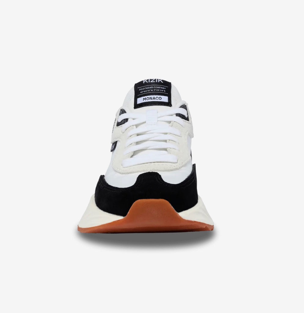 kizik Monaco WMON2503 White/Black - Boutique du Cordonnier