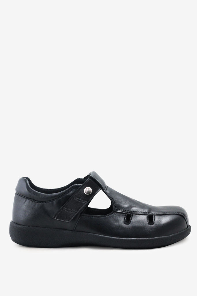 Ortomedical by Arcopedico DOCTOR GREY 6325 Noir | Chaussures orthopédiques larges - Boutique du Cordonnier