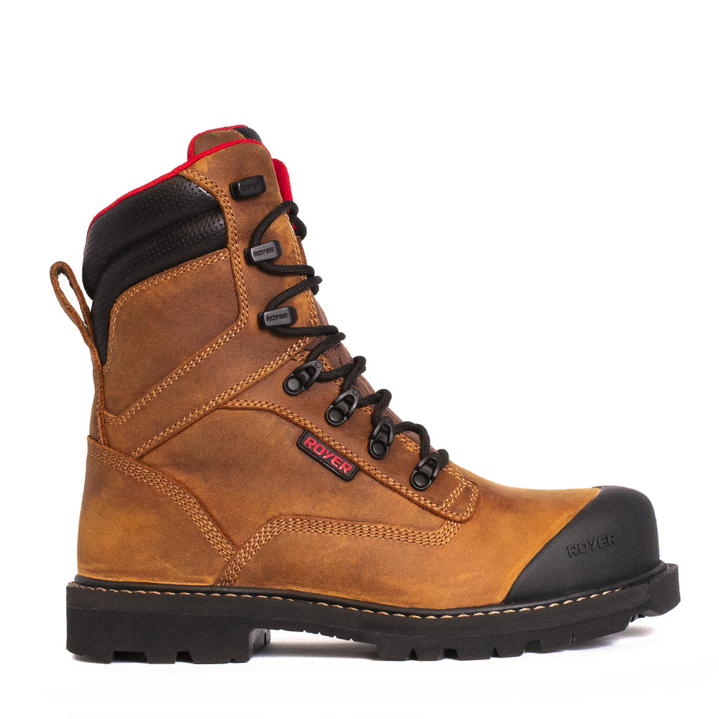 Royer 8990RT REVOLT MEGAGRIP PRO BRUN CAFE Bottes de Travail CSA - Boutique du Cordonnier