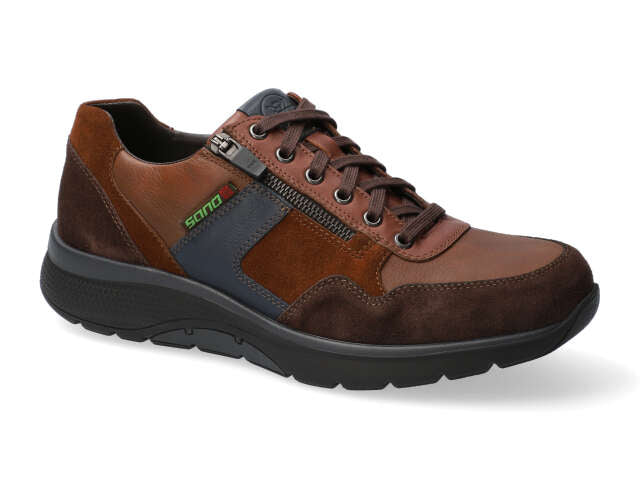 Sano AMORY Dark Brown 3651/1535 par Mephisto Chaussures Confortables pour hommes avec semelles amovibles - Boutique du Cordonnier