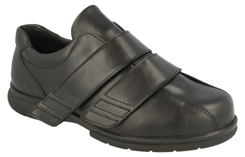 DB Shoes ASHTON 2 88196X Noir | Large & Profond Chaussures orthopédiques pour hommes - Boutique du Cordonnier