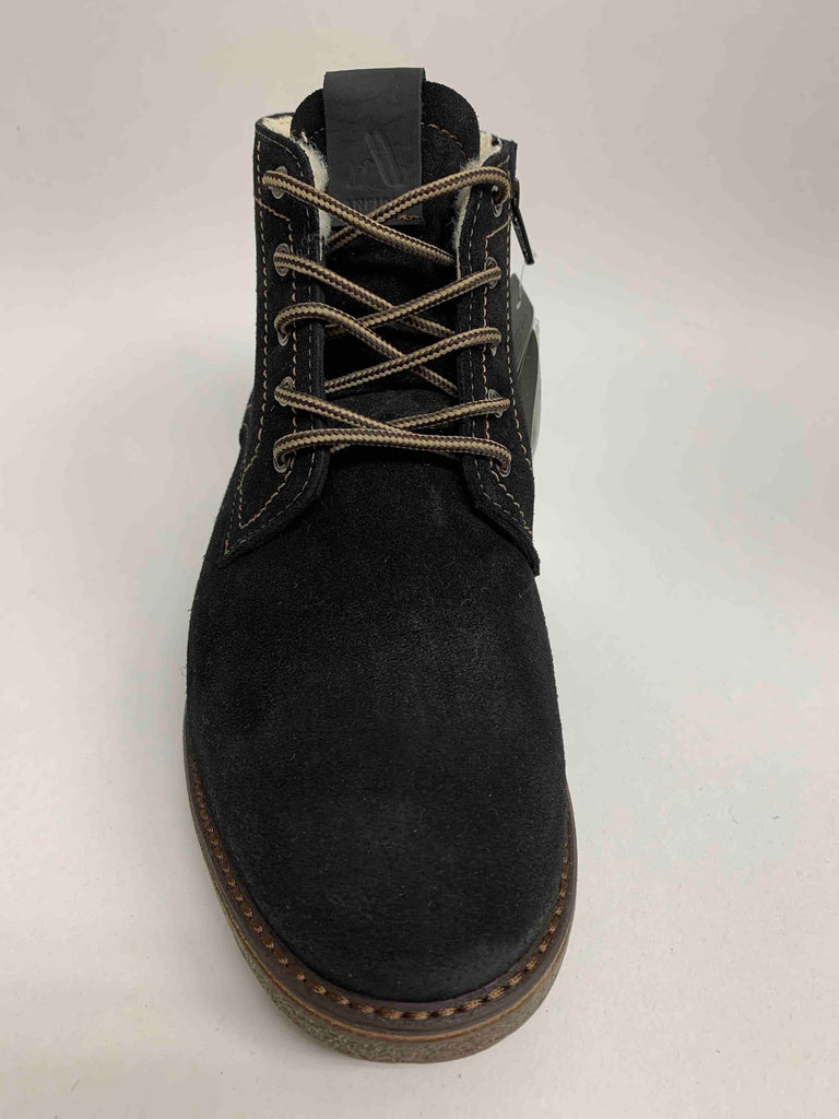 Anfibio 9409 ERIK Suède Noir Bottes d'hiver pour homme FAIT AU CANADA - Boutique du Cordonnier