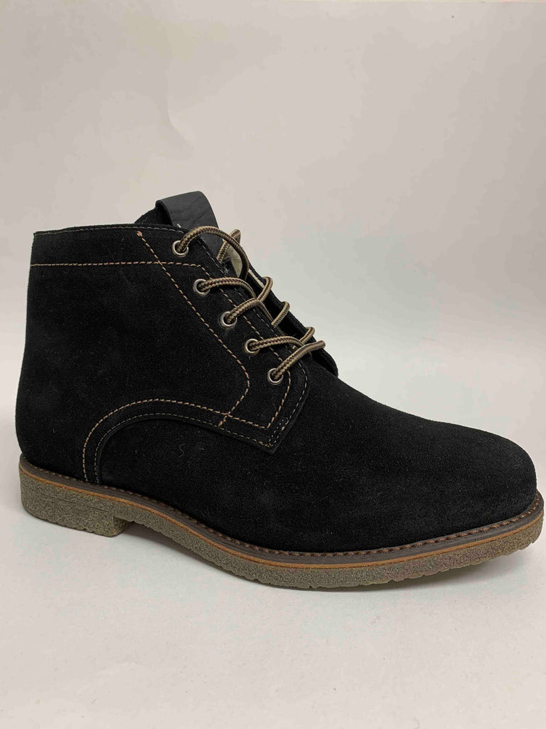 Anfibio 9409 ERIK Suède Noir Bottes d'hiver pour homme FAIT AU CANADA - Boutique du Cordonnier