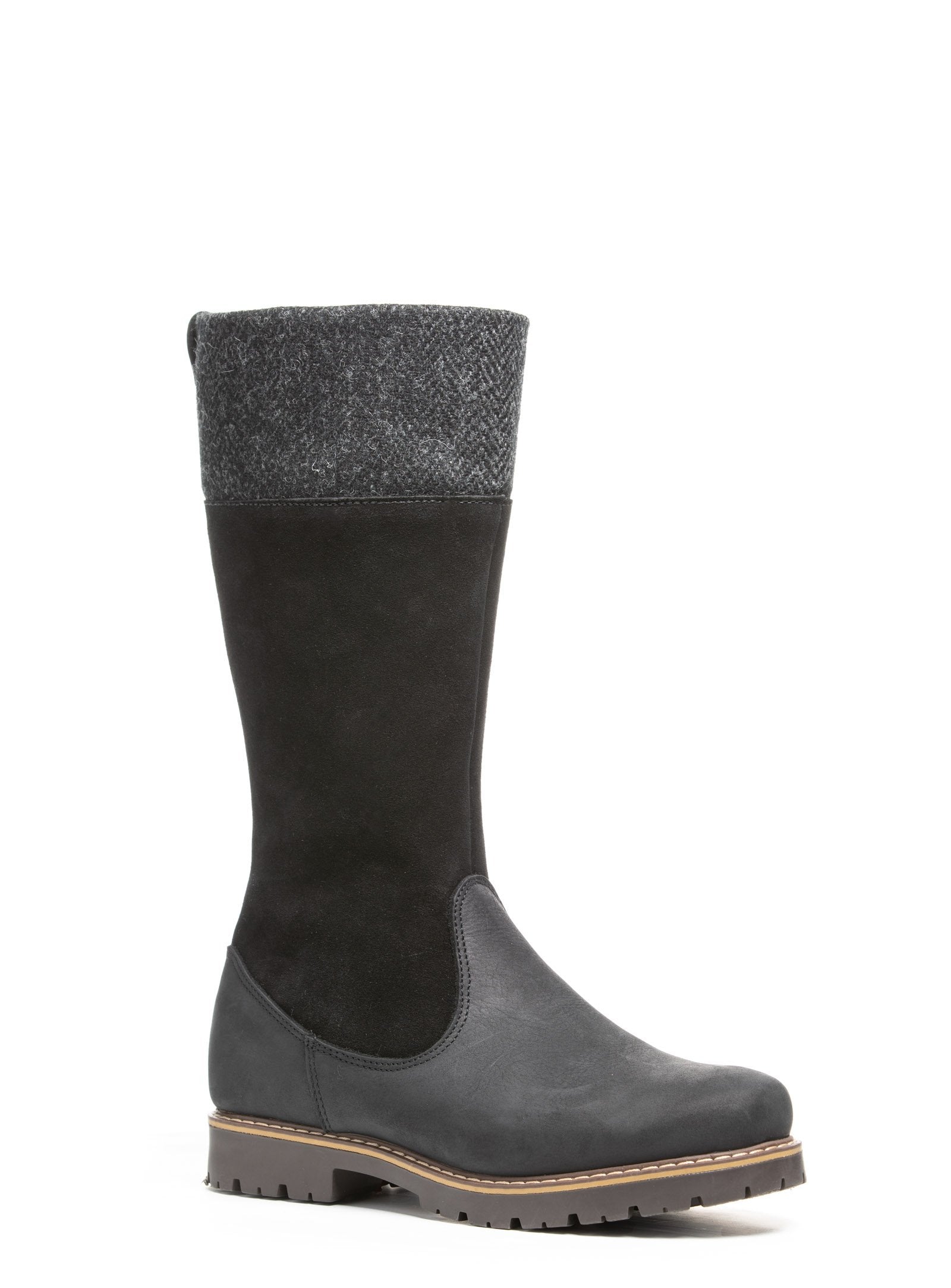 Anfibio De Luca Waterproof Leather Shearling Winter Boots Size 9.5 LUKAS | Men main image 4