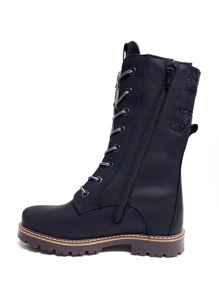 Anfibio ENYA II 8002C Noir Bottes d'hiver avec crampons FAIT AU CANADA - Boutique du Cordonnier