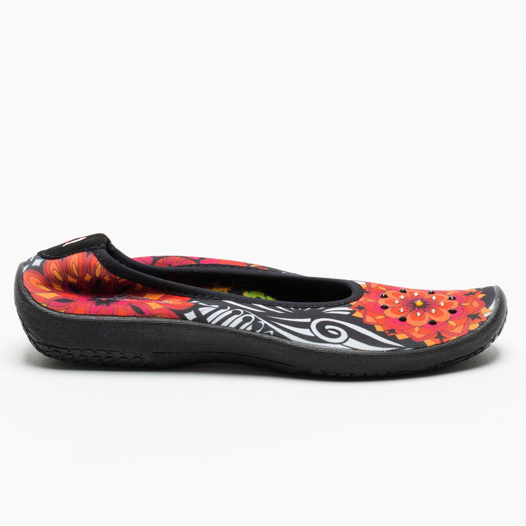 Arcopedico Lolita G07 Red Mandela Noir Chaussures pour Femmes - Boutique du Cordonnier