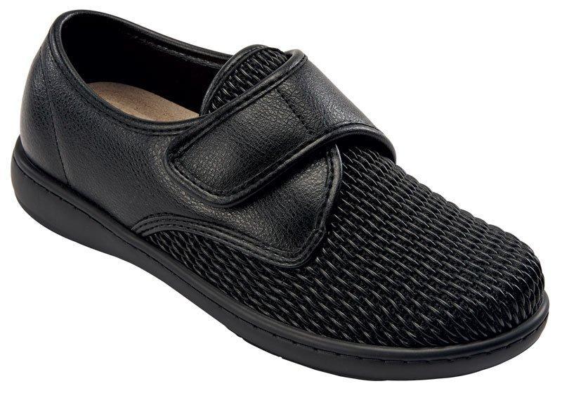 Biotime DACEY Noir Chaussure pour Femme Semelle Amovible pour Orthèse - Boutique du Cordonnier