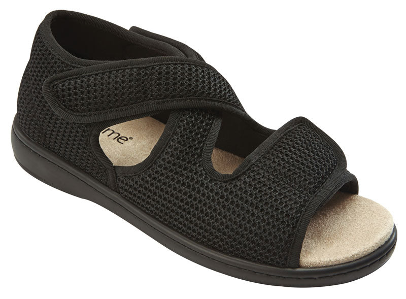 Biotme DARRELL Black Sandal Removable Sole Laval Orthosis – Boutique du ...