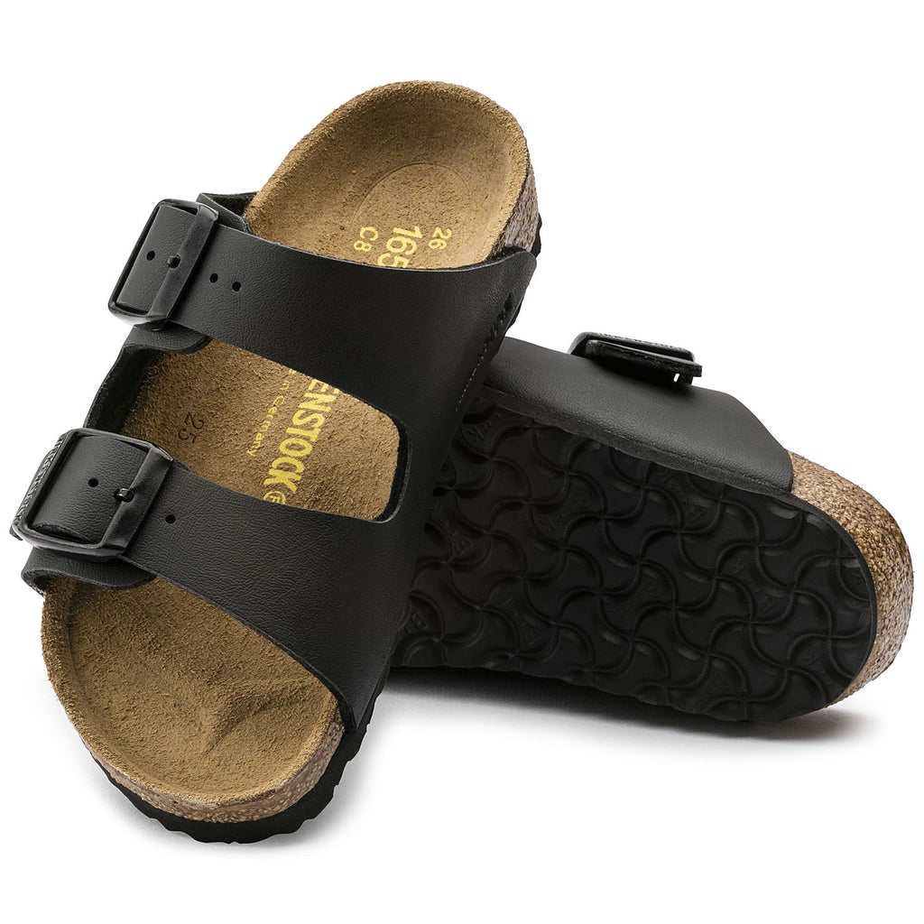 Birkenstock ARIZONA 555123 Noir Birko-Flor Enfants Largeur Étroite - Boutique du Cordonnier