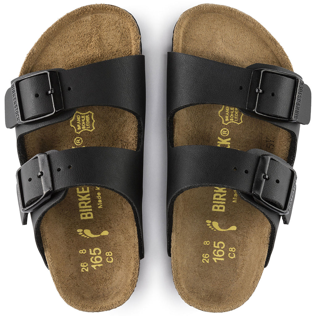 Birkenstock ARIZONA 555123 Noir Birko-Flor Enfants Largeur Étroite - Boutique du Cordonnier