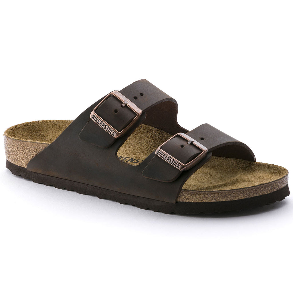 Birkenstock Arizona 052531 Habana Cuir Brun Largeur Régulière - Boutique du Cordonnier