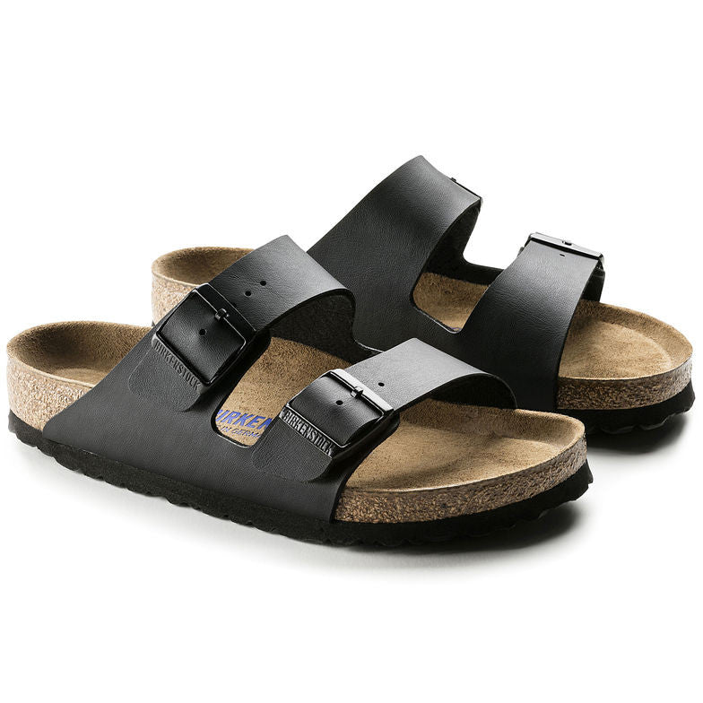 Birkenstock ARIZONA SOFT 551253 Noir Largeur étroite - Boutique du Cordonnier