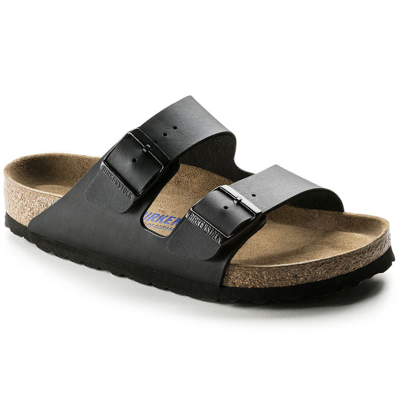 Birkenstock ARIZONA SOFT 551253 Noir Largeur étroite - Boutique du Cordonnier