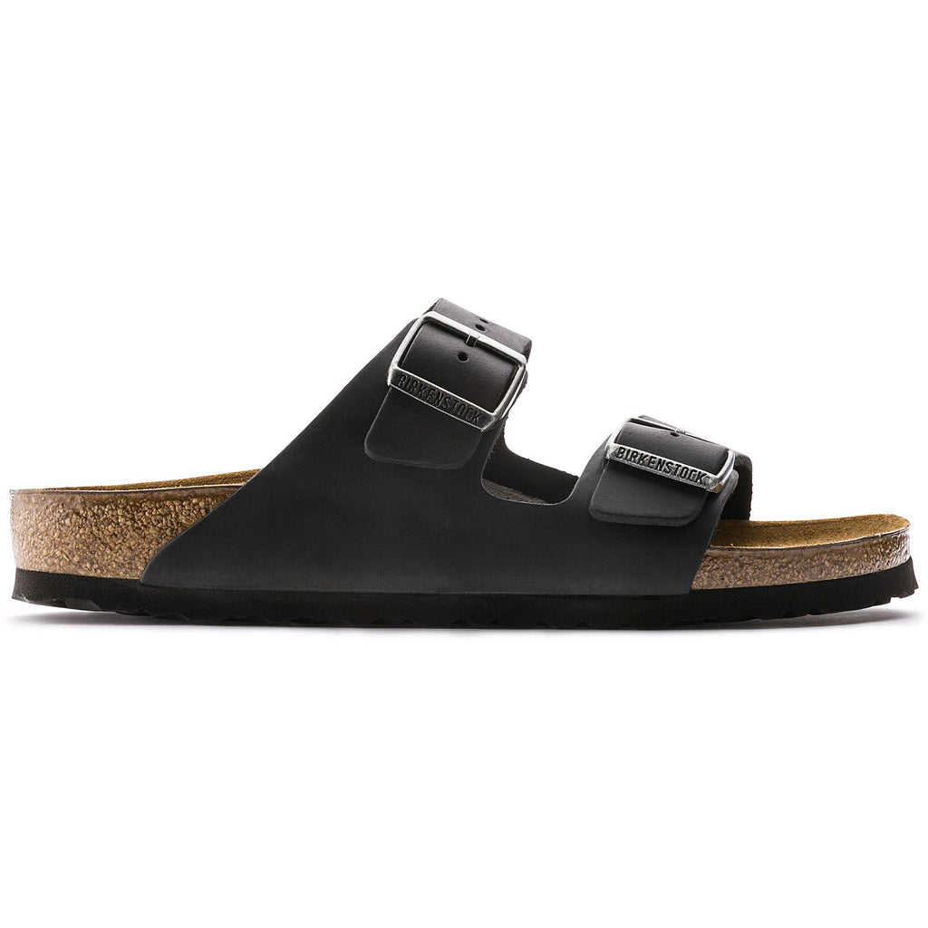 Birkenstock Arizona 552111 Cuir Noir Largeur Régulier - Boutique du Cordonnier