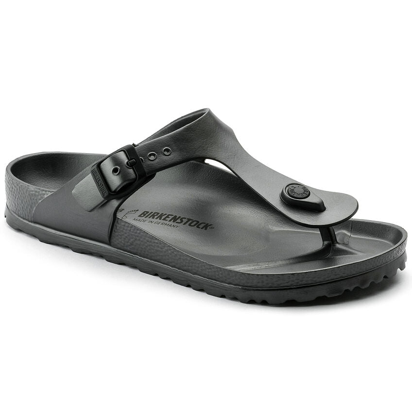 Birkenstock GIZEH EVA 1001505 Metallic Anthracite | EVA Largeur Régulière - Boutique du Cordonnier