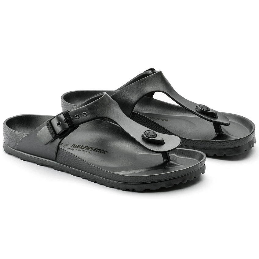 Birkenstock GIZEH EVA 1001505 Metallic Anthracite | EVA Largeur Régulière - Boutique du Cordonnier