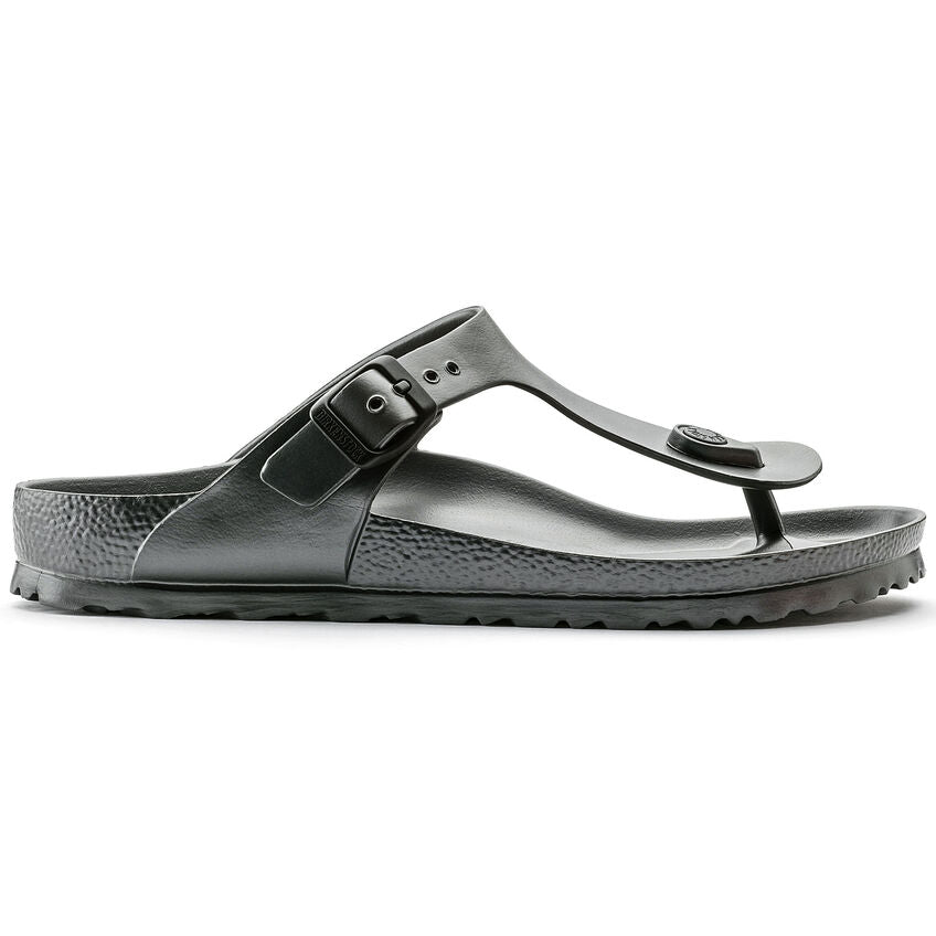 Birkenstock GIZEH EVA 1001505 Metallic Anthracite | EVA Largeur Régulière - Boutique du Cordonnier