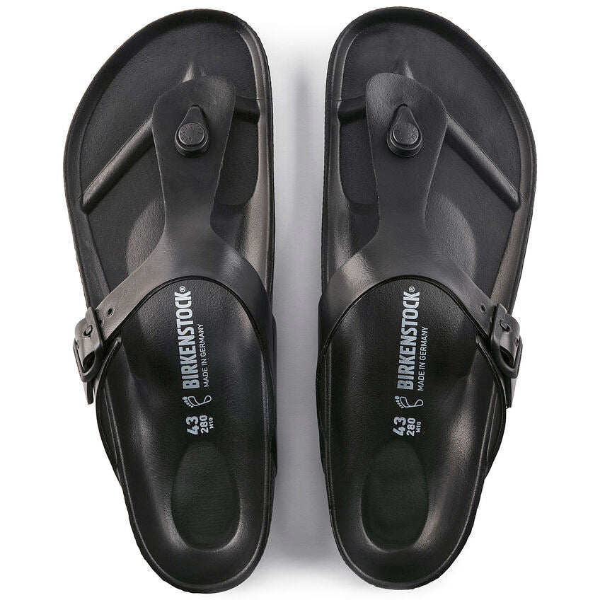 Birkenstock GIZEH EVA 128201 Noir | EVA Largeur Régulière - Boutique du Cordonnier