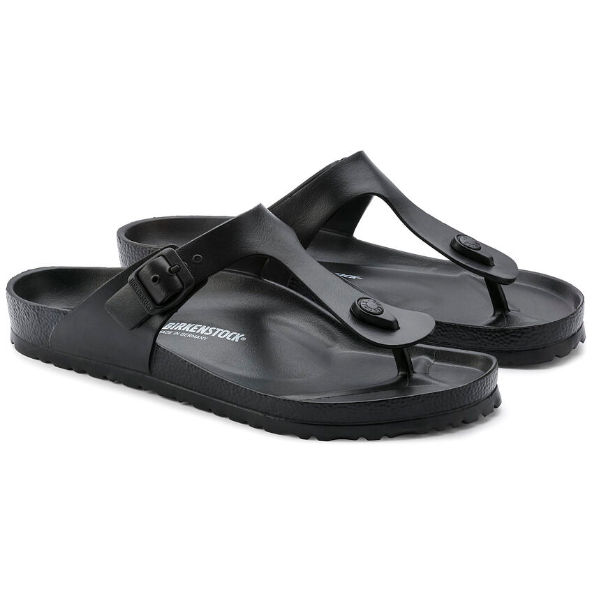 Birkenstock GIZEH EVA 128201 Noir | EVA Largeur Régulière - Boutique du Cordonnier