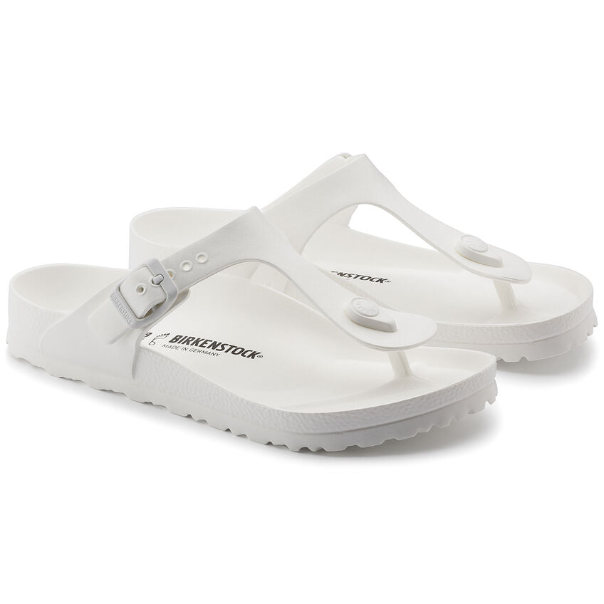 Birkenstock GIZEH EVA 128221 Blanc | EVA Largeur Régulière - Boutique du Cordonnier