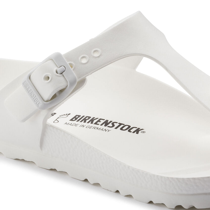 Birkenstock GIZEH EVA 128221 Blanc | EVA Largeur Régulière - Boutique du Cordonnier