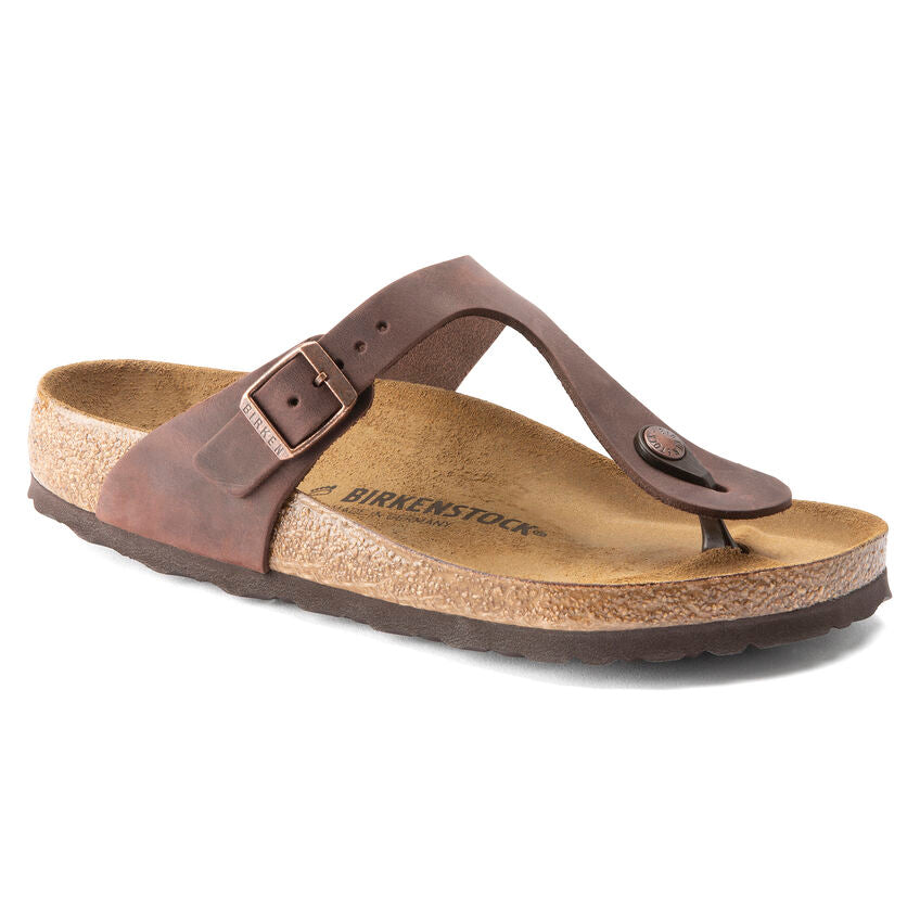 Birkenstock Gizeh 743831 Cuir Habana Naturel - Boutique du Cordonnier