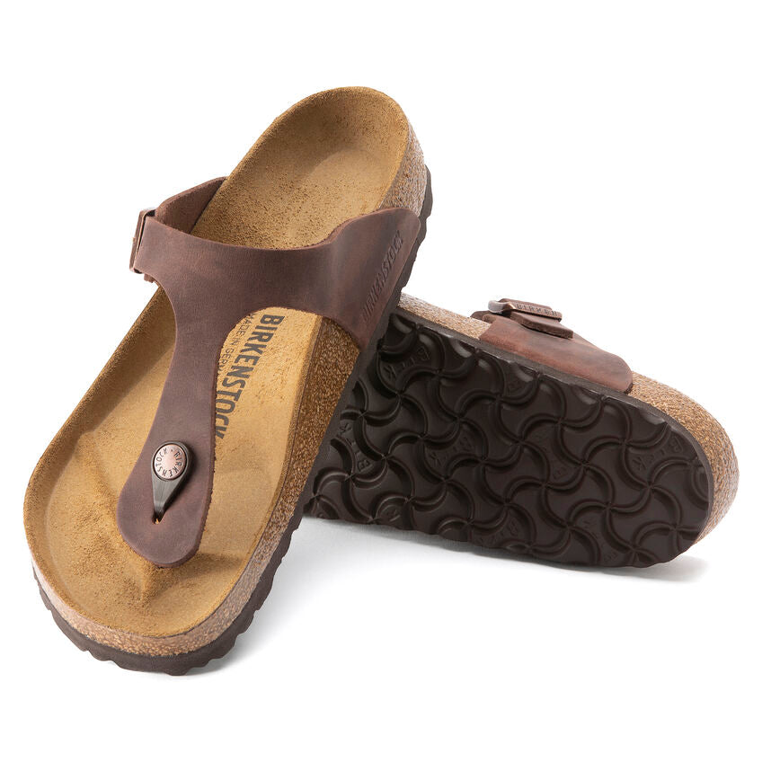 Birkenstock Gizeh 743831 Cuir Habana Naturel - Boutique du Cordonnier