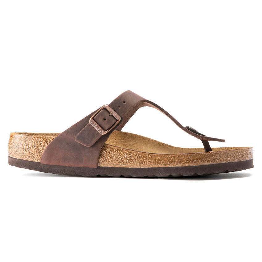 Birkenstock Gizeh 743831 Cuir Habana Naturel - Boutique du Cordonnier