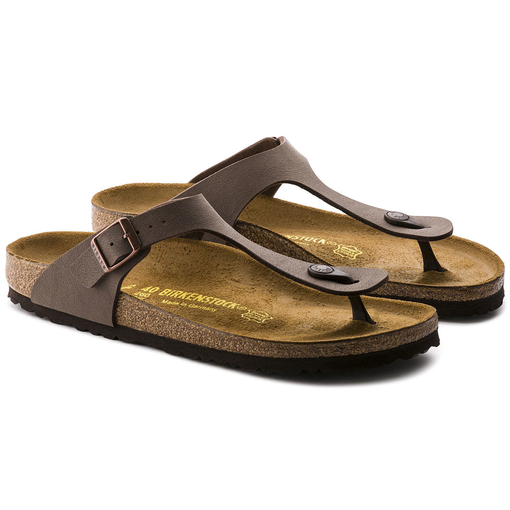 Birkenstock Gizeh 043753 Mocha Largeur Étroite - Boutique du Cordonnier