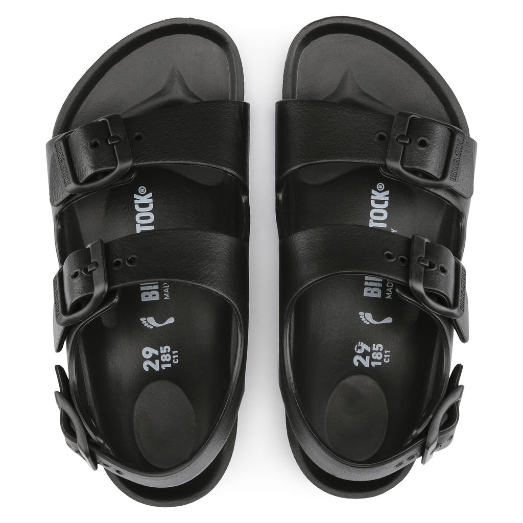 Birkenstock MILANO EVA 1009353 Noir pour enfant Largeur Étroite - Boutique du Cordonnier