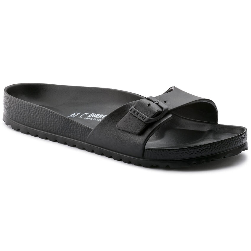 Birkenstock MADRID EVA 128163 Noir | EVA Largeur Étroite - Boutique du Cordonnier