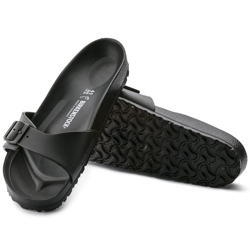 Birkenstock MADRID EVA 128163 Noir | EVA Largeur Étroite - Boutique du Cordonnier