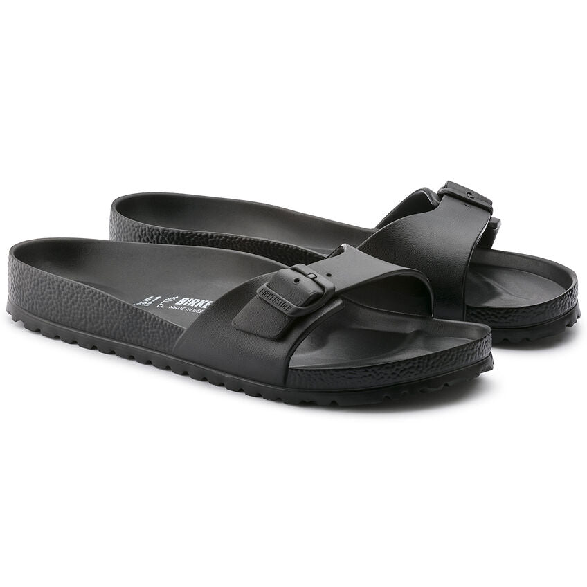 Birkenstock MADRID EVA 128163 Noir | EVA Largeur Étroite - Boutique du Cordonnier