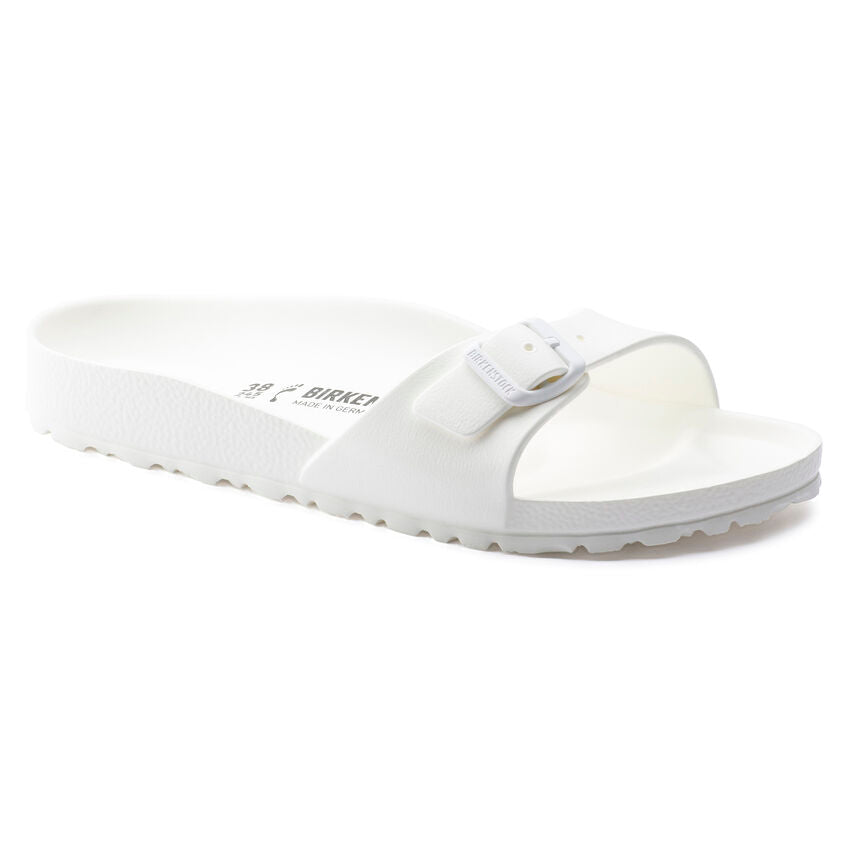 Birkenstock MADRID EVA 128183 Blanc | EVA Largeur Étroite - Boutique du Cordonnier