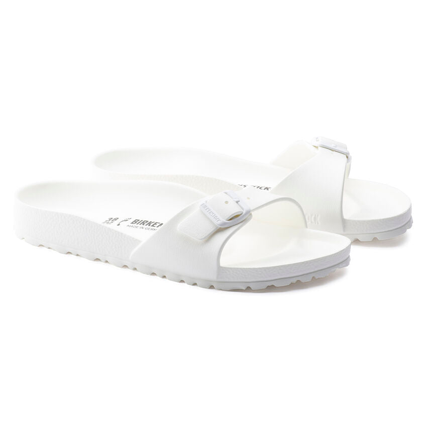 Birkenstock MADRID EVA 128183 Blanc | EVA Largeur Étroite - Boutique du Cordonnier