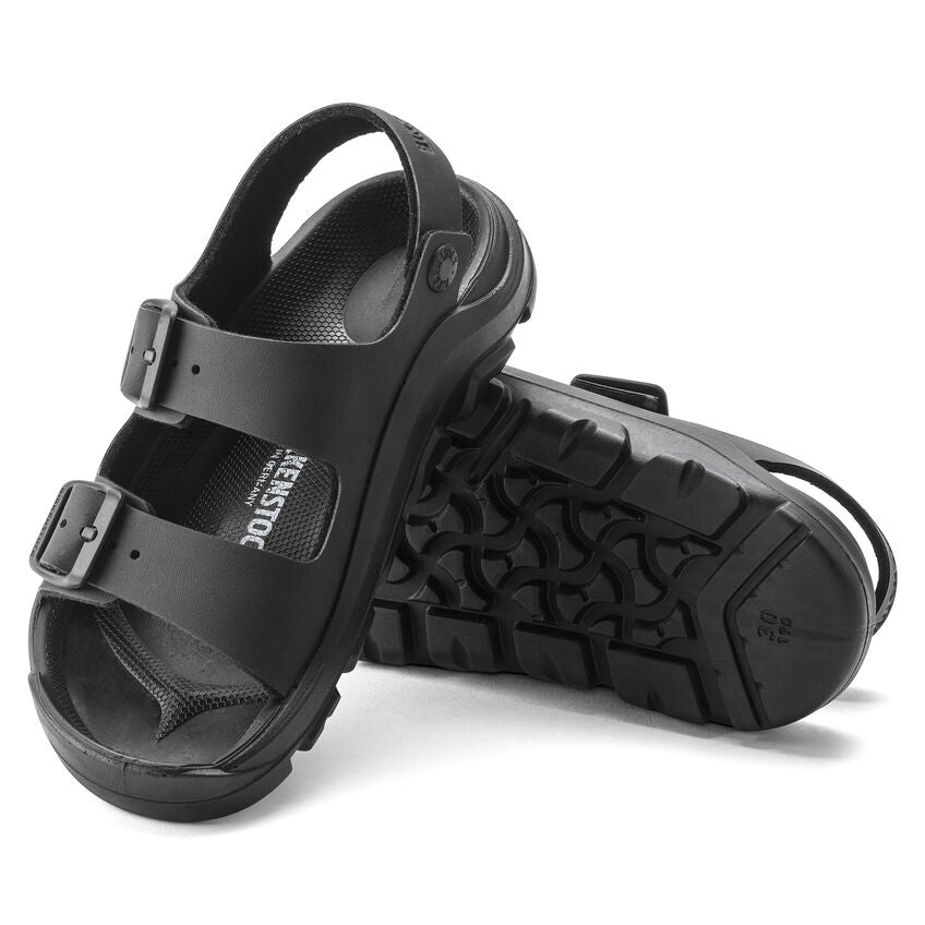 Birkenstock MOGAMI KIDS 1023398 Noir | Birko-Flor Largeur Étroite - Boutique du Cordonnier